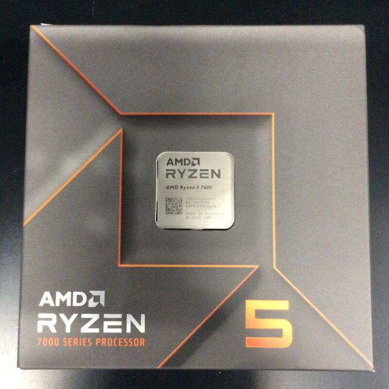 中古 AMD Ryzen 5 7600 (AM5/3.8GHz/38M/C6/T12/65W) 154484
