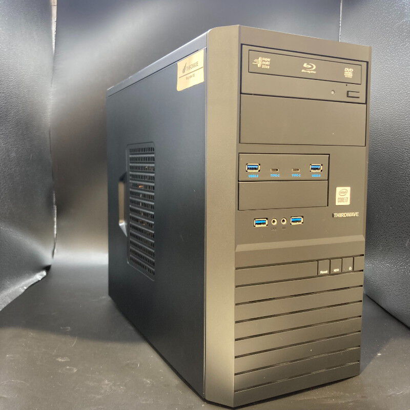 【セット売り】サードウェーブ Intel Core i7-10700 16GB 中古 サードウェーブ Magnate GE(i7 10700/32GB/SSD500GB