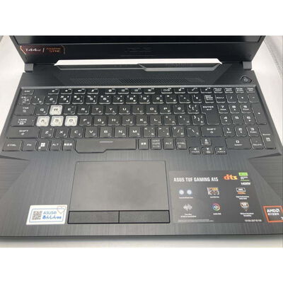 【仙台店】中古  ASUS TUFGAMING A15 FA506N (Ryzen 7 170/16GB/SSD512GB/-/3050/WLAN/15.6FHD/W11H/-) 3240011668 