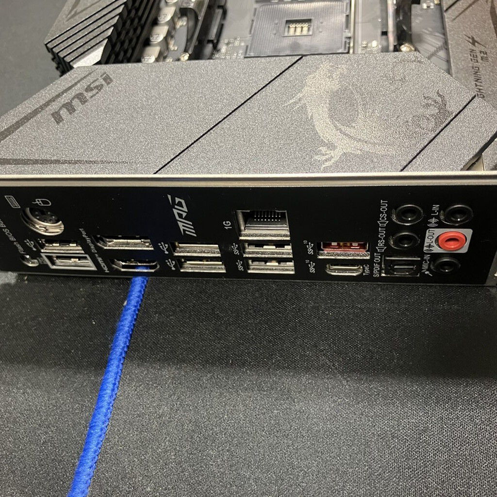 中古 MSI MPG B550 GAMING PLUS (B550 AM4 ATX DDR4) 142929