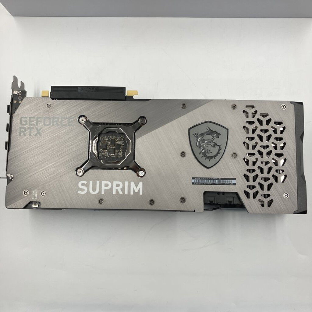 中古 MSI GeForce RTX 3070 Ti SUPRIM X 8G (RTX3070Ti 8GB