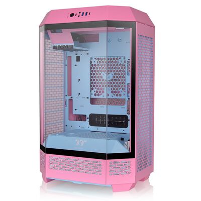 Thermaltake  The Tower 300 Bubble Pink CA-1Y4-00SAWN-00 (MicroATX ガラス バブルピンク) 