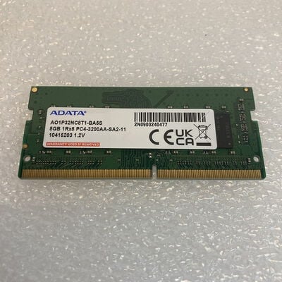 【京都店】中古  PC4-25600 8GB ノート用 158771 