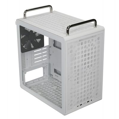 CoolerMaster  Qube 340 White Q340-WGNN-S00 (MicroATX ガラスパネル ホワイト) 