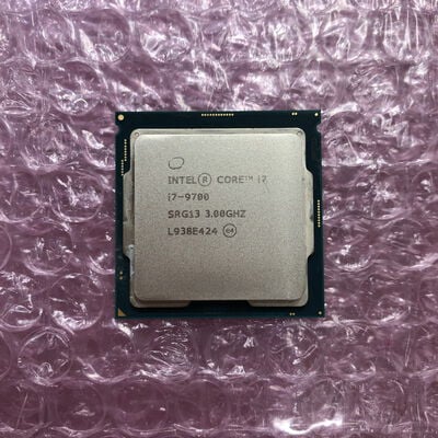 【宮崎恒久店】中古  Intel Core i7 9700 (1151/3.00GHz/12M/C8/T8) 140316 