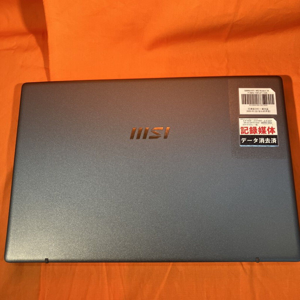 ☆保証付き❣MSIノートPC Modern-14-F13MG-1057JP Amazon.co.jp: MSI