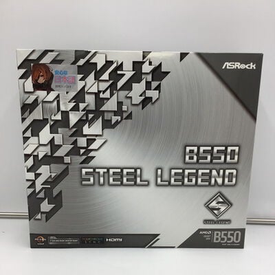 【白山FM松任店】中古  ASRock B550 Steel Legend (B550 AM4 ATX DDR4) 142936 