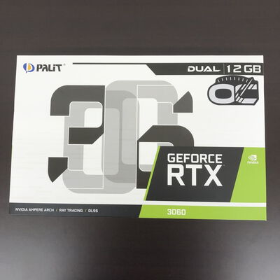【長野稲里店】中古  Palit NE63060T19K9-190AD (RTX3060 12GB) 144782 