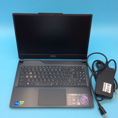 【秋葉原本店】中古  msi_Cyborg_15_A13UCK_4169_JP(Core_i7_13620H/16GB/SSD512GB/RTX3050/15.6/W11H64) 3410012649【4/9値下げ!】 