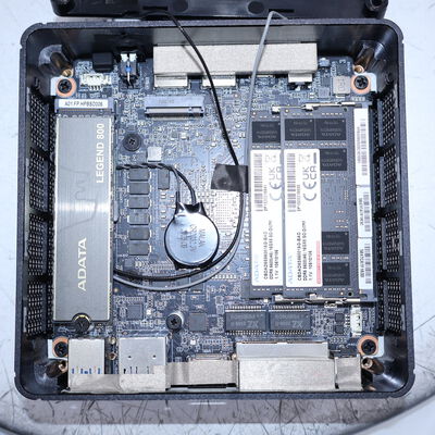 【通販センター】中古  MINIS FORRUM ELITEMINI UM890 Pro(AMD Ryzen 9 PRO 8945HS w/ Radeon 780M Graphics/32GB DDR5 (PC5)/SSD1TB/なし/オンボード/Wi-Fi/W11H64 MAR) 203759 