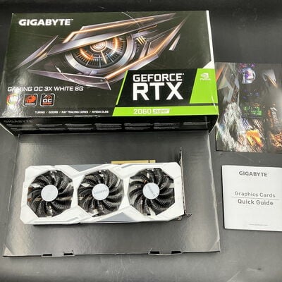 【大須店】中古  GIGABYTE GV-N206SGAMINGOC WHITE-8GD（RTX2060SUPER 8GB） 3330003238 