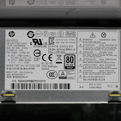 中古  HP ProDesk 400 G6 SFF(Intel Core i5 9500/16GB/SSD500GB/DVD-ROM/オンボード/W11H64 MAR) 175717 