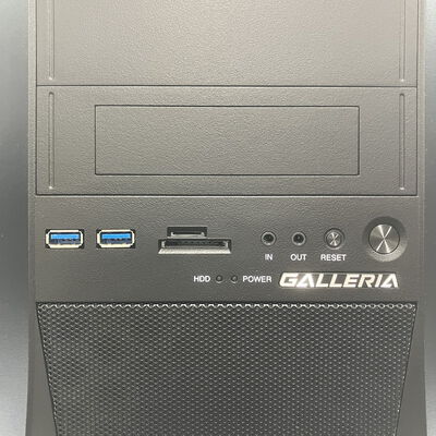 【新潟店】中古  GALLERIA XV(i7-8700/16GB/GTX1070Ti/SSD640GB/HDD2TB/BD/W11H) 3290006790 