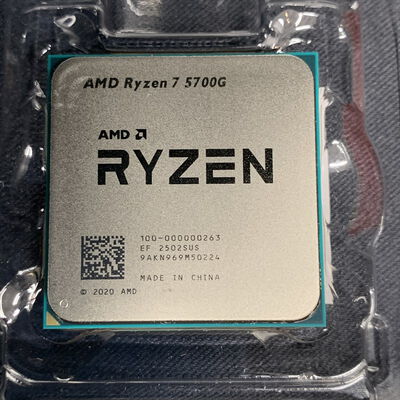 【横浜駅前店】中古  AMD Ryzen 7 5700G (AM4/3.8GHz/20M/C8/T16/65W) 146739 