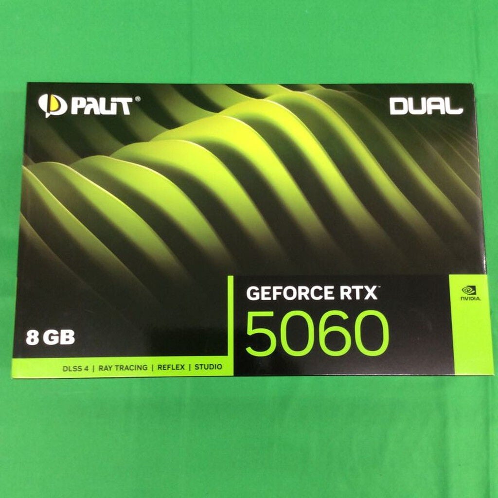 中古 Palit NE75060019P1-GB2063D (RTX5060 8G Dual) 179553 （346424