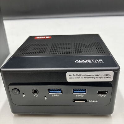 【熊本浜線店】中古  AOOSTAR GEM10(Ryzen 9 7940HS/32GB/SSD4TB/W11P) 5370001048 