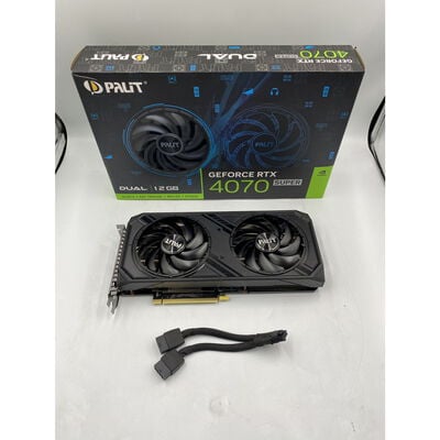 【座間相武台】中古  Palit NED407S019K9-1043D (RTX4070 SUPER 12GB) 163398 