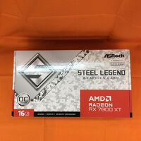 中古  ASRock RX7800XT SL 16GO RX7800XT Steel Legend OC (RX7800XT 16GB) 162734 