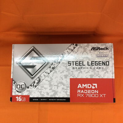 【なんば店】中古  ASRock RX7800XT SL 16GO RX7800XT Steel Legend OC (RX7800XT 16GB) 162734 