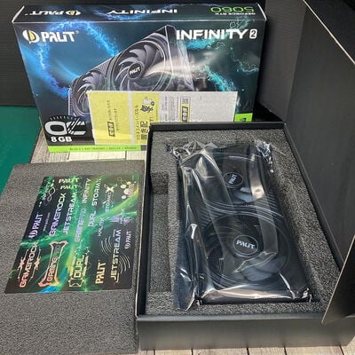 【広島店】中古  Palit NE75060V19P1-GB2063L(RTX5060 Infitnity2 OC) 188979 