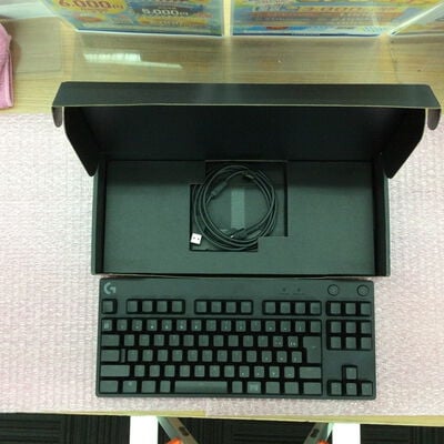 【なんば店】中古  Logicool G-PKB-002CK (有線 ｹﾞｰﾐﾝｸﾞｷｰﾎﾞｰﾄﾞ) 158801 