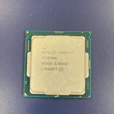 【大宮店】中古  INTEL Core i7 8700K (1151/3.70GHz/12M/C6/T12) 136197 