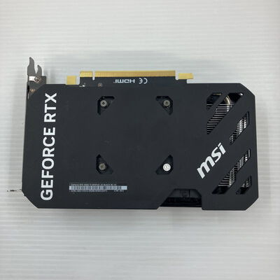【秋葉原本店】中古  MSI GeForce RTX 4060 Ti VENTUS 2X BLACK 8G OC (RTX4060Ti 8GB) 158559 