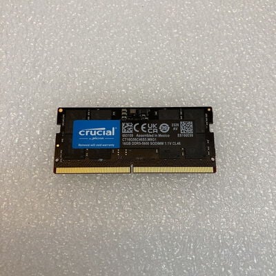 【京都店】中古  PC5-44800 16GB ノート用(DDR5-5600) 178698 