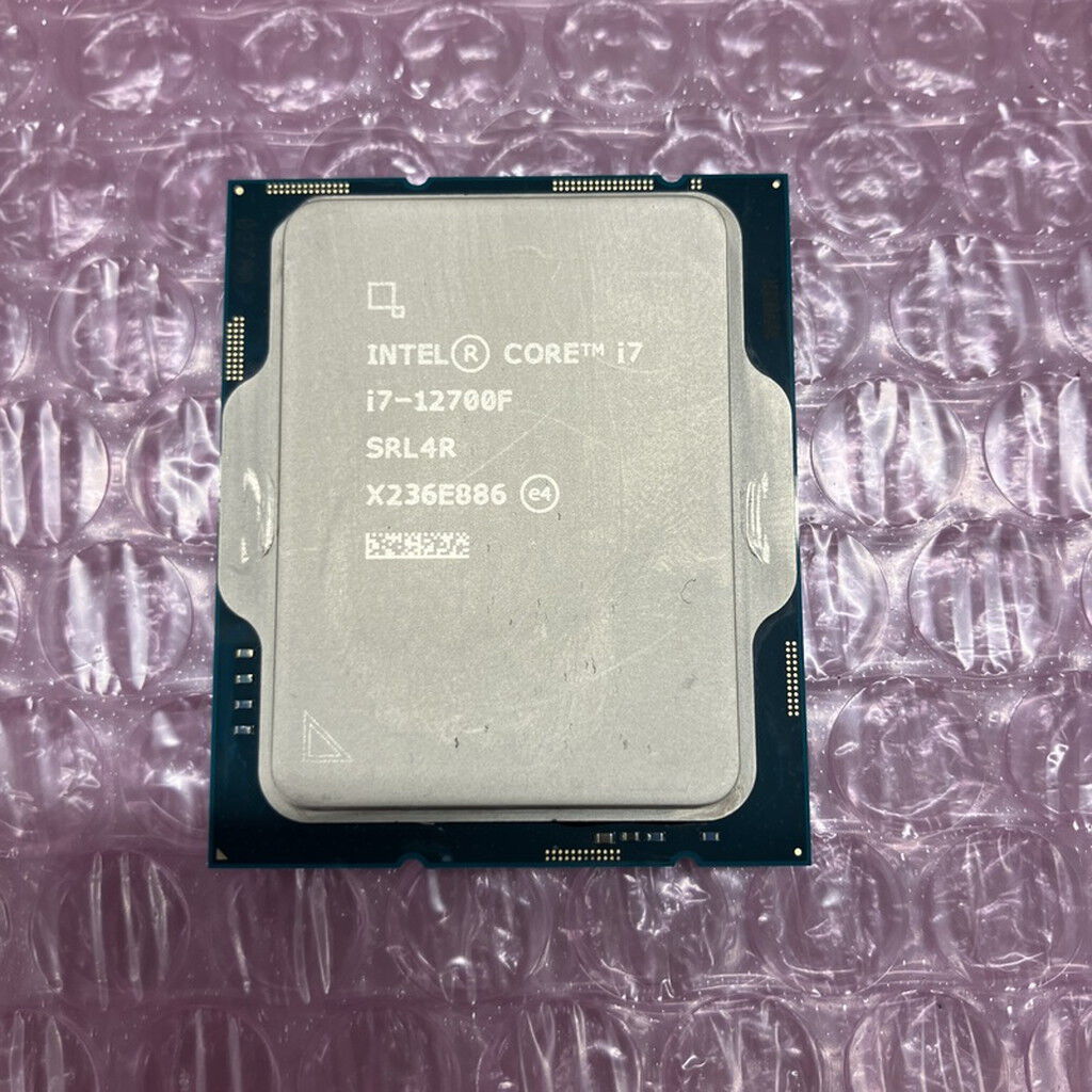 Intel core-i7 12700f 中古品 CPU 中古 INTEL Core i7 12700F (1700/2.1G/25M/C12/T20) 148611 （349458