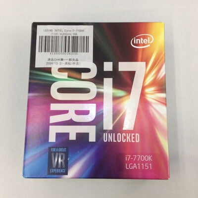 【浜松店】中古  INTEL Core i7-7700K (1151/4.20GHz/8M/C4/T8) 133190 