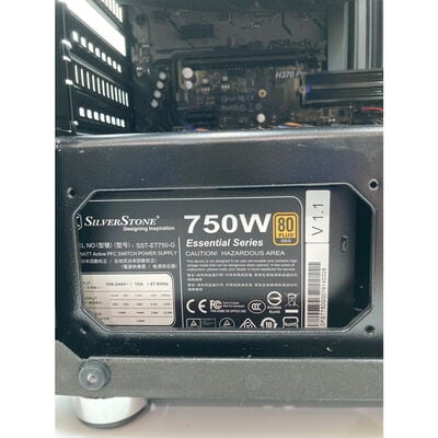 【水戸赤塚店】中古  自作PC(i7 8700/32GB/SSD1TB+500GB/GTX1660Ti/W10H) 4680001736 