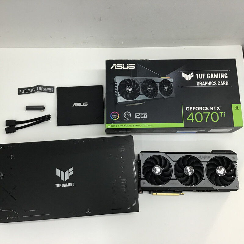 中古 ASUS TUF-RTX4070TI-12G-GAMING (RTX4070Ti 12GB) 154195