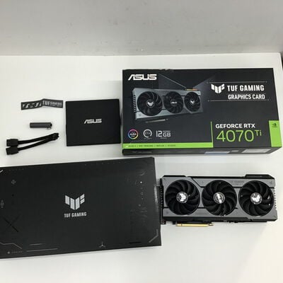 【福山ココローズ店】中古  ASUS TUF-RTX4070TI-12G-GAMING (RTX4070Ti 12GB) 154195 