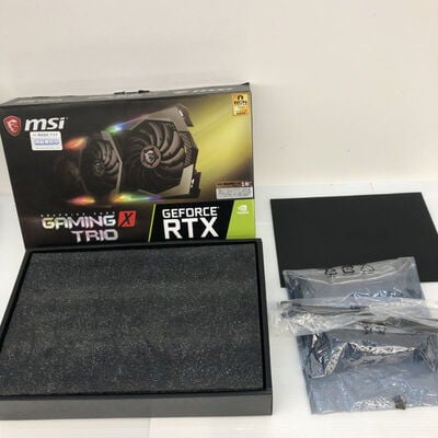 【徳島住吉店】中古  MSI GeForce RTX 2080 Ti GAMING X TRIO (RTX2080Ti) 138193 