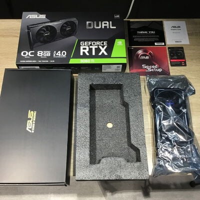 【松山環状枝松店】中古  ASUS DUAL-RTX3060TI-O8G (RTX3060Ti 8GB) 144185 