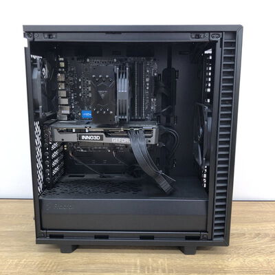 【津ラッツ店】中古  自作パソコン(i7 12700/32GB/SSD1TB/HDD2TB/RTX3070/W11H) 4990001523 