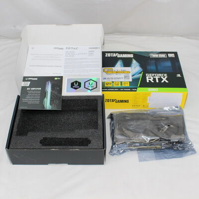 【通販センター】中古  ZOTAC ZOTAC GAMING GeForce RTX 3060 Twin Edge OC ZT-A30600H-10M（RTX3060 12GB） 3480035518 