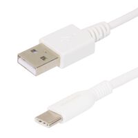 オウルテック  OWL-CBKCASR12-WH (USB Type-A（オス）- Type-C (オス) ホワイト 1.2m) 
