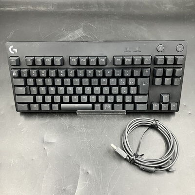 【大須店】中古  Logicool G-PKB-002CK (有線 ｹﾞｰﾐﾝｸﾞｷｰﾎﾞｰﾄﾞ) 158801 