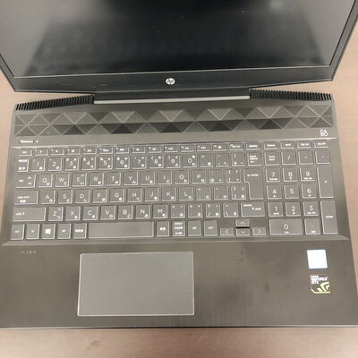 【長野稲里店】中古  HP pavilion Gaming Laptop Model 15-cx0108TX(i7-8750H/16GB/SSD256GB/HDD1TB/GTX1050Ti/W11P) 5110000743 