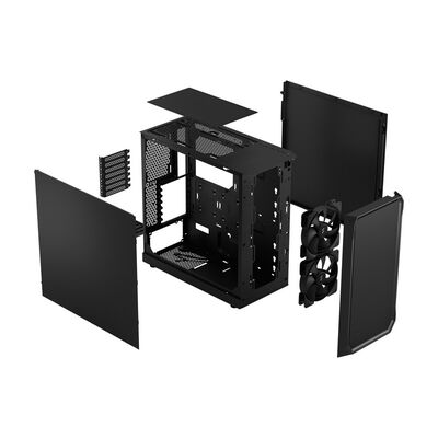 Fractal Design  Focus 2 Black Solid FD-C-FOC2A-07 (ATX ブラック) 