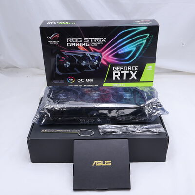 【通販センター】中古  ASUS ROG-STRIX-RTX3060TI-O8G-GAMING (RTX3060Ti 8GB) 144186 
