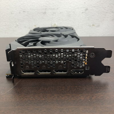 【福山ココローズ店】中古  MSI GeForce RTX 3060 Ti VENTUS 2X 8G OCV1 LHR (RTX3060Ti 8GB) 186910 