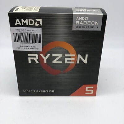 【宇都宮鶴田店】中古  AMD Ryzen 5 5600GT (AM4/3.6GHz/19M/C6/T12/65W) 166588 