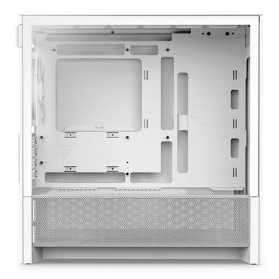 NZXT  H3 FLOW CC-H31FW-01 (MicroATX ガラス ホワイト) 