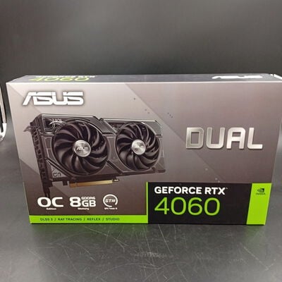 【大須店】中古  ASUS Dual GeForce RTX4060 OC Edition 8GB GDDR6 3120022995 