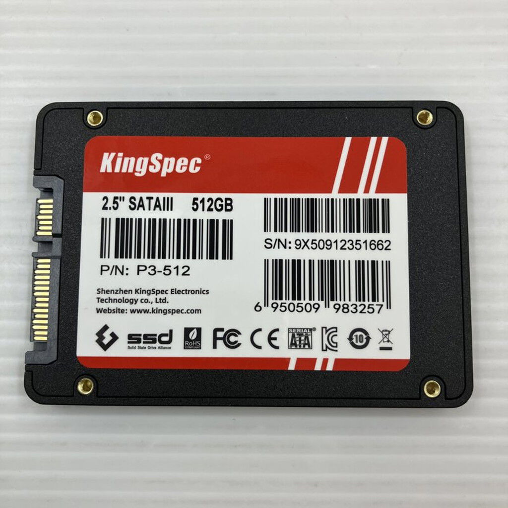 中古 各社 2.5インチ SSD 512GB SATA 124396 （371092） ｜ パソコン