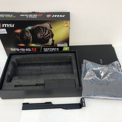【徳島住吉店】中古  MSI GeForce RTX 2080 Ti GAMING X TRIO (RTX2080Ti) 138193 