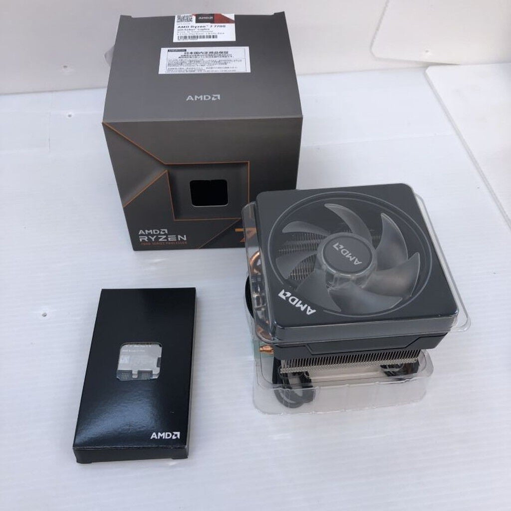 中古 AMD Ryzen 7 7700 (AM5/3.8GHz/40M/C8/T16/65W) 154483 （395757