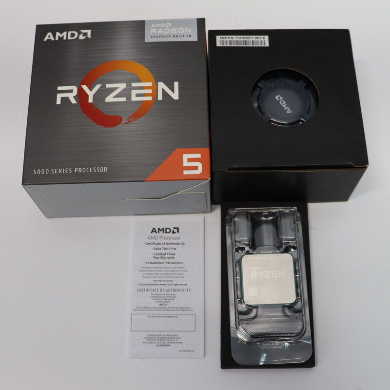 中古 AMD Ryzen 5 5600G (AM4/3.9GHz/19M/C6/T12/65W) 146740
